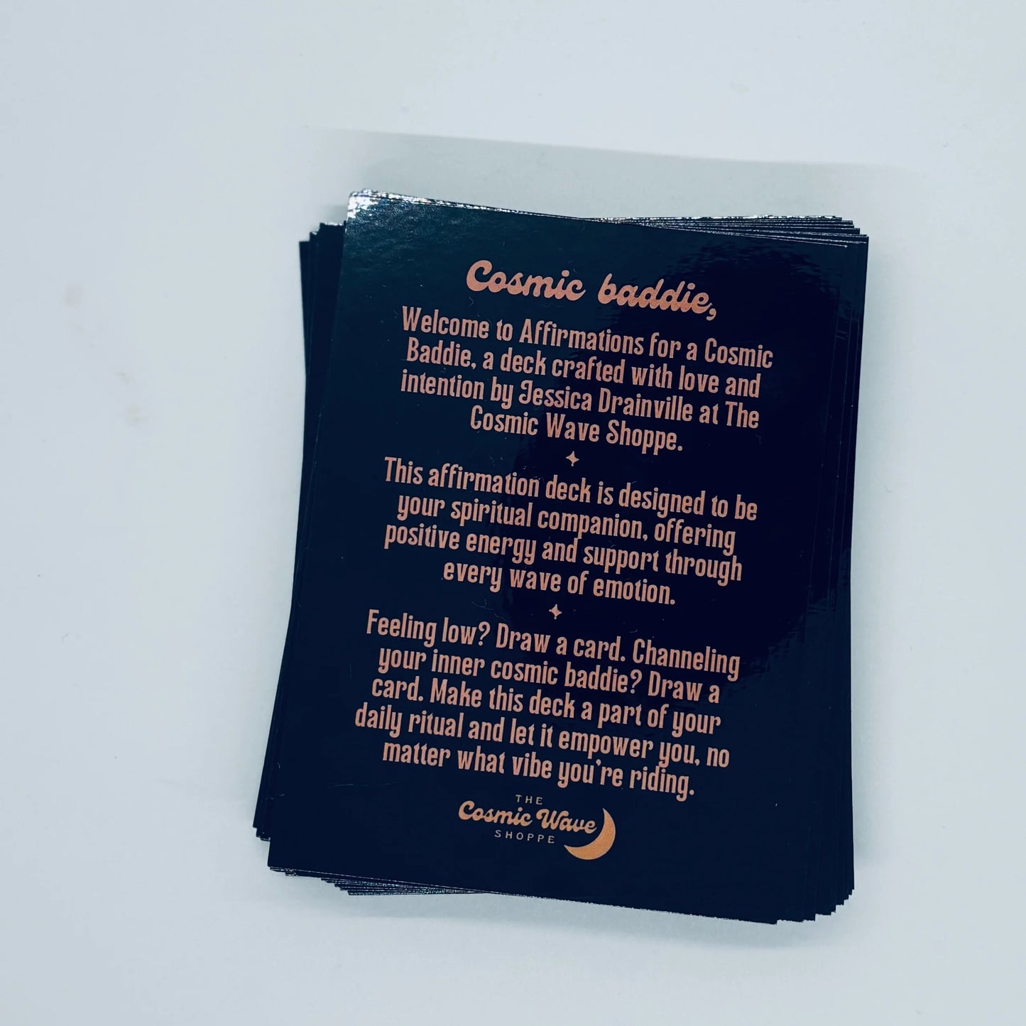 Affirmations for a Cosmic Baddie Deck