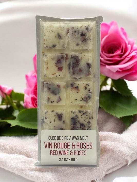Red Wine & Roses | Wax Melt Bar 60g