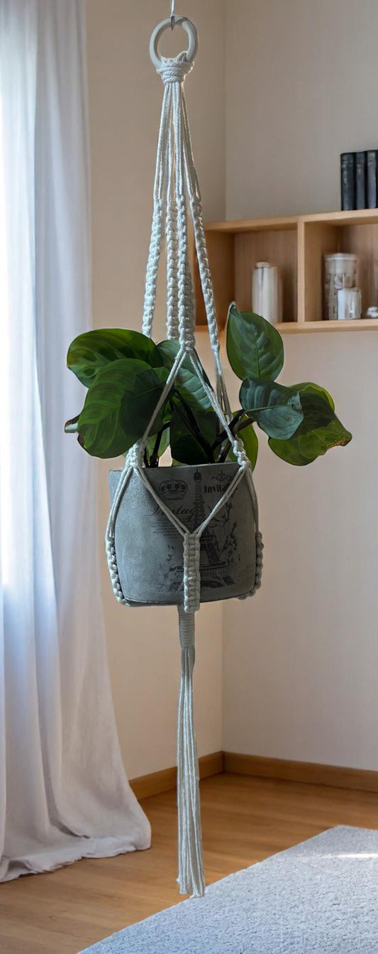 Simple Macrame Plant Holder