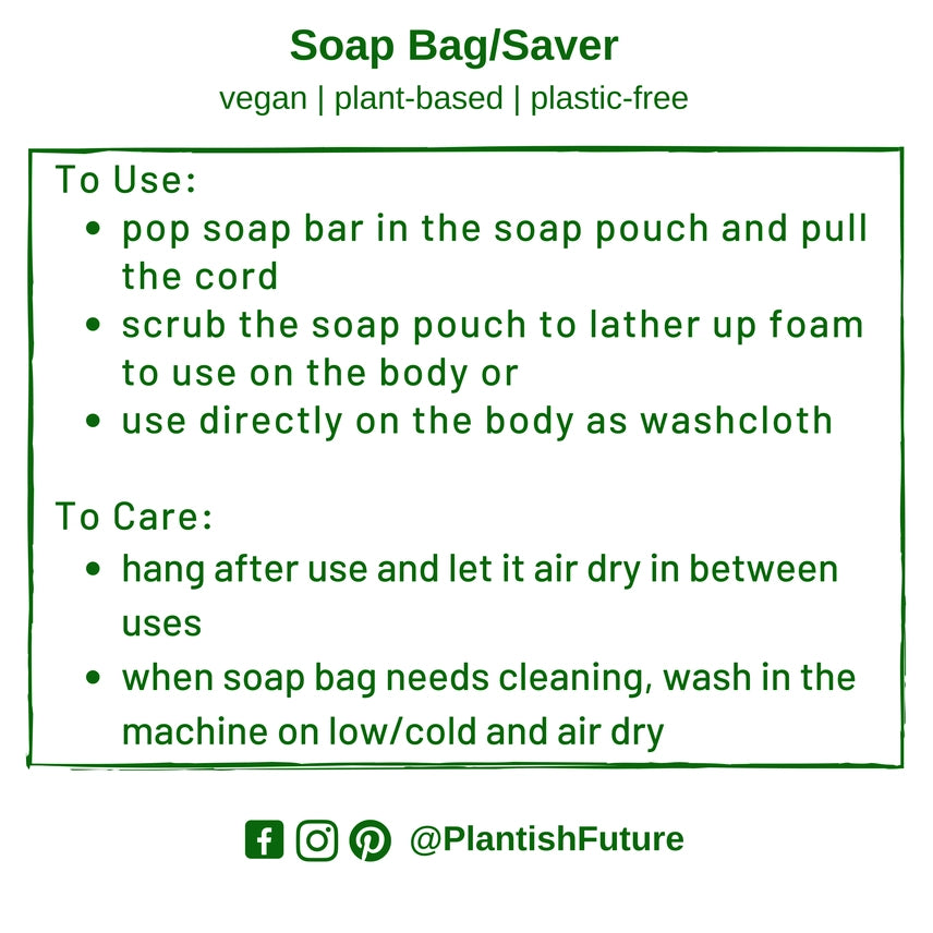 Large Soap Bag