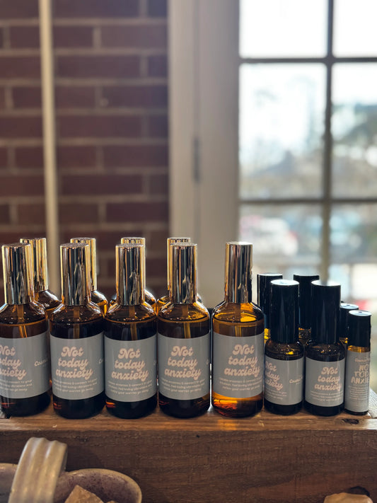 Not Today Anxiety Vibrational Spray- Travel Size