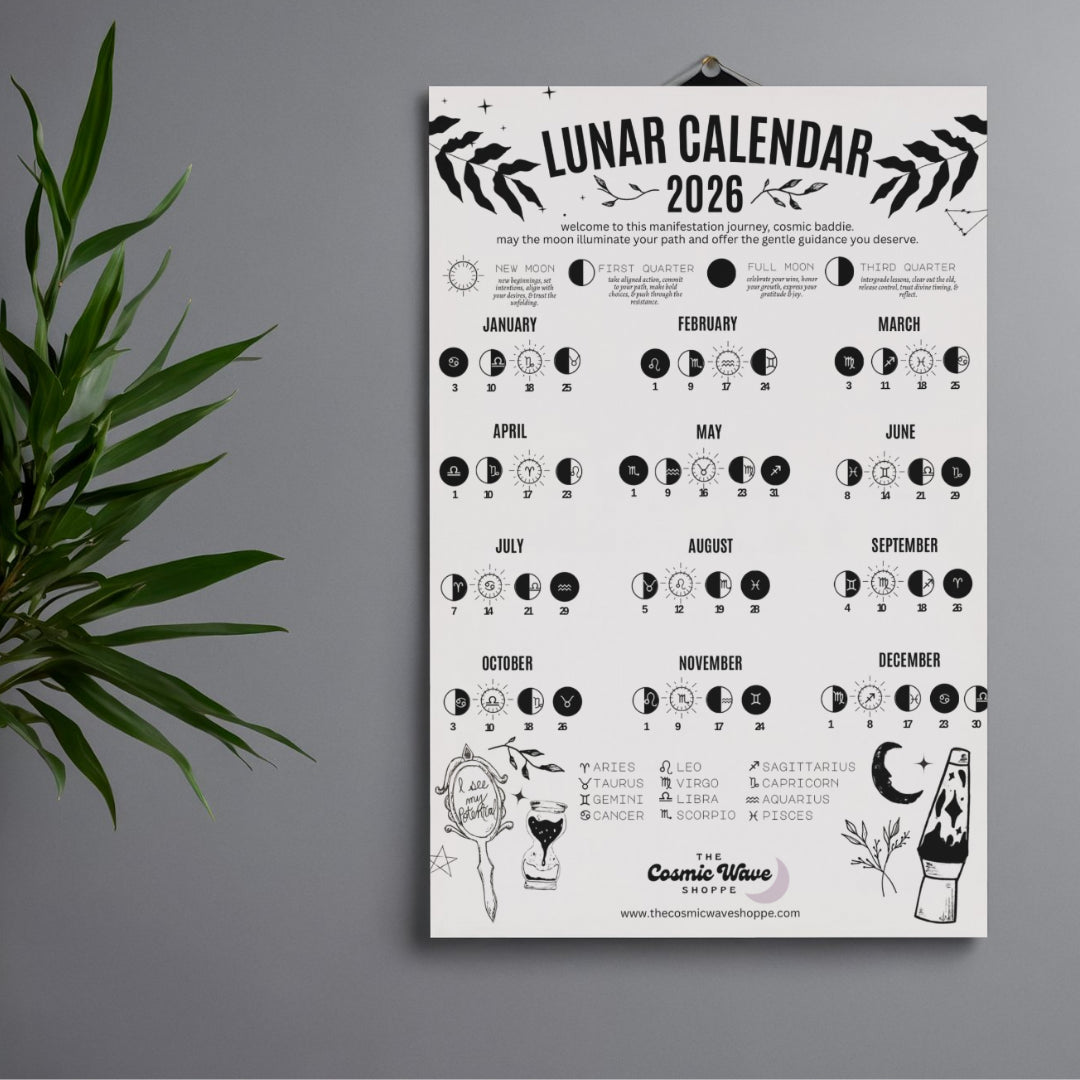 Cosmic White Lunar Calendar